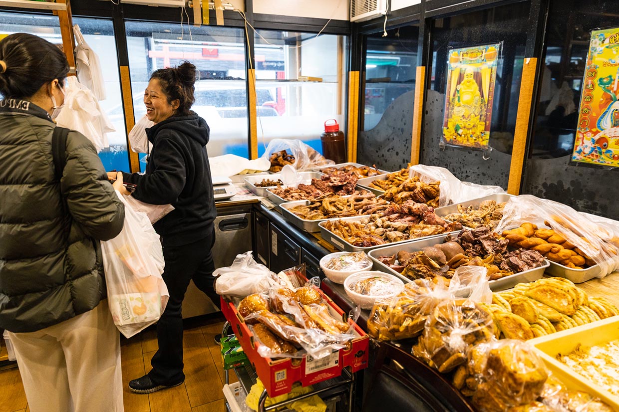 「鑫福」店内