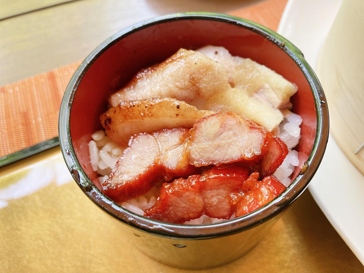 ザ・リッツ・カールトン大阪の点心ランチのご飯