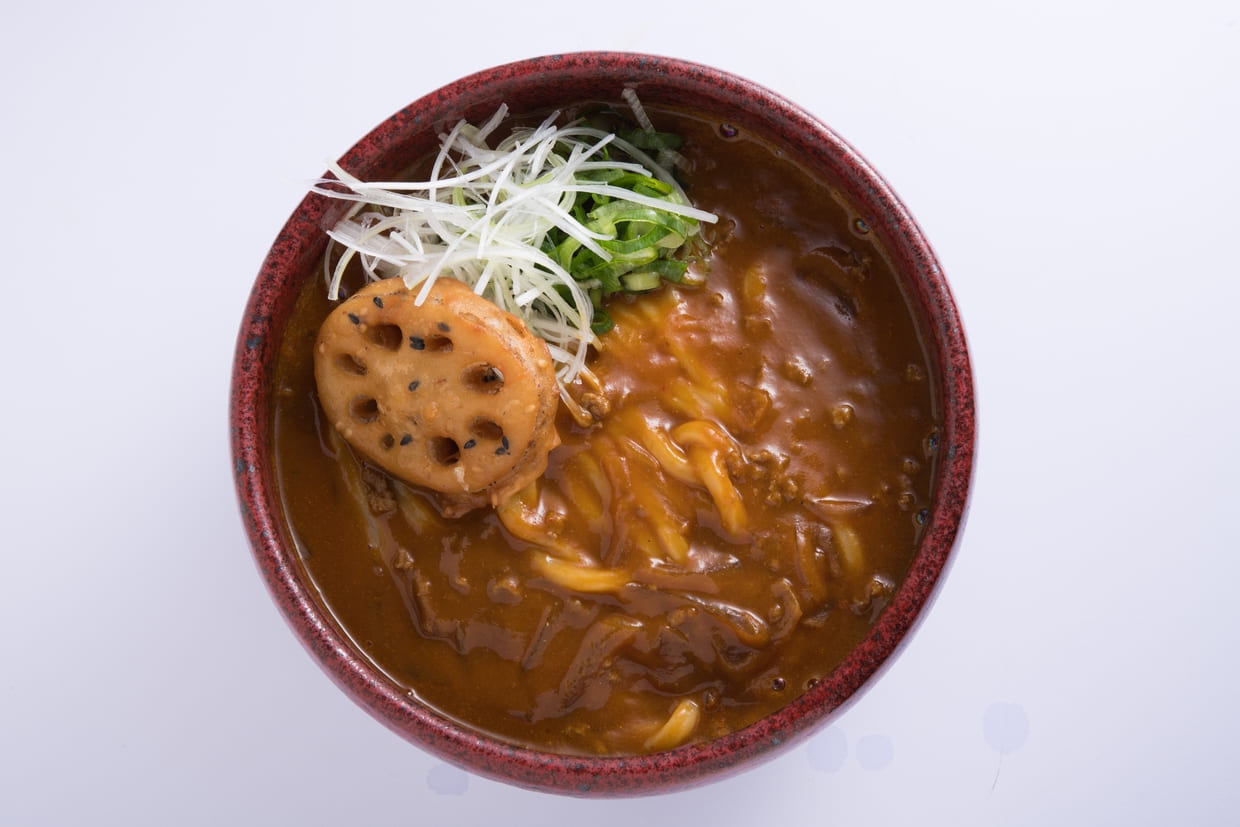 大阪『うどん　ごくう』カレーうどん