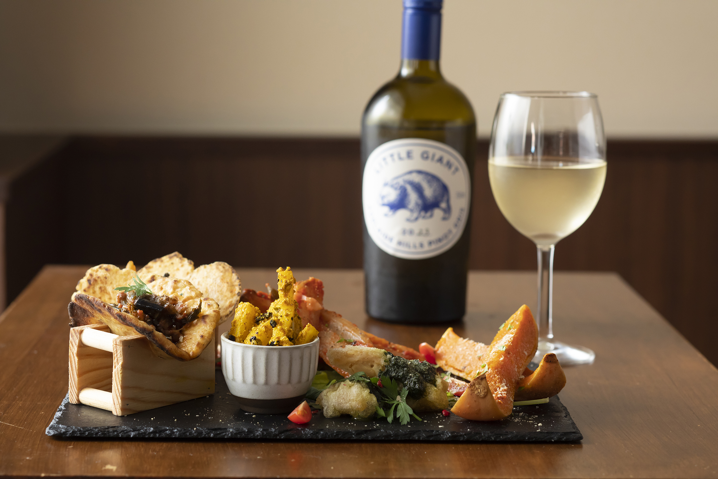 Appetizers at Sukhasana Pozzuoli