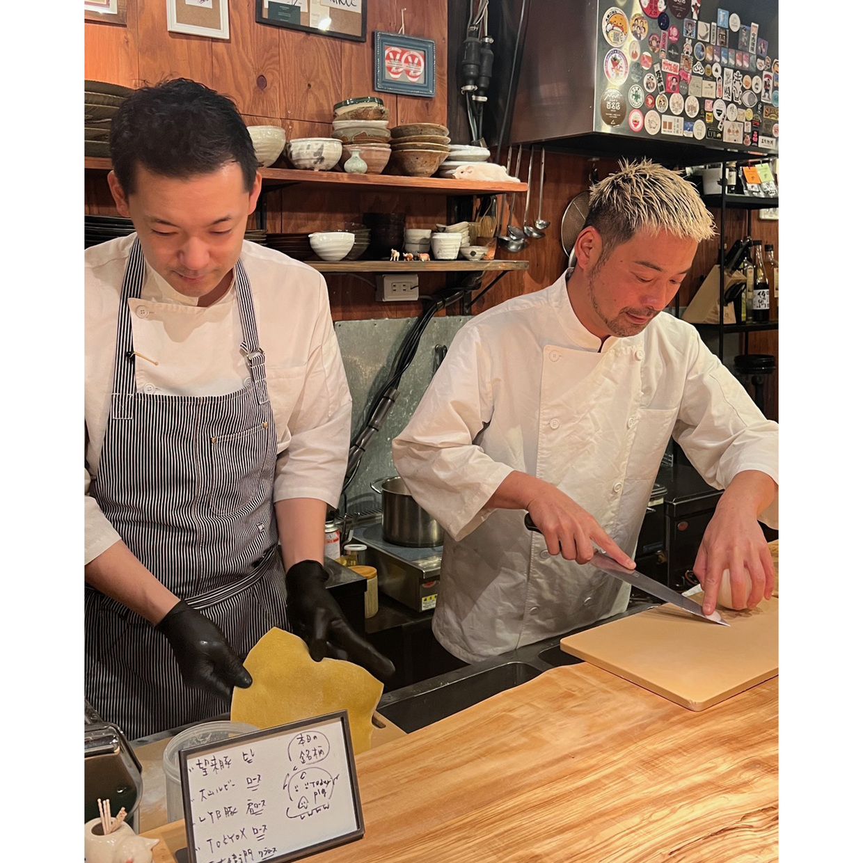 野口さんと清水研羊さん