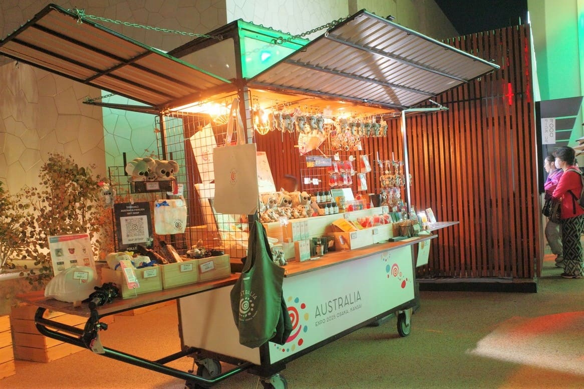 2025年大阪・関西万博「オーストラリアパビリオン」『CAFÉ KOKO』、ワゴンカー1