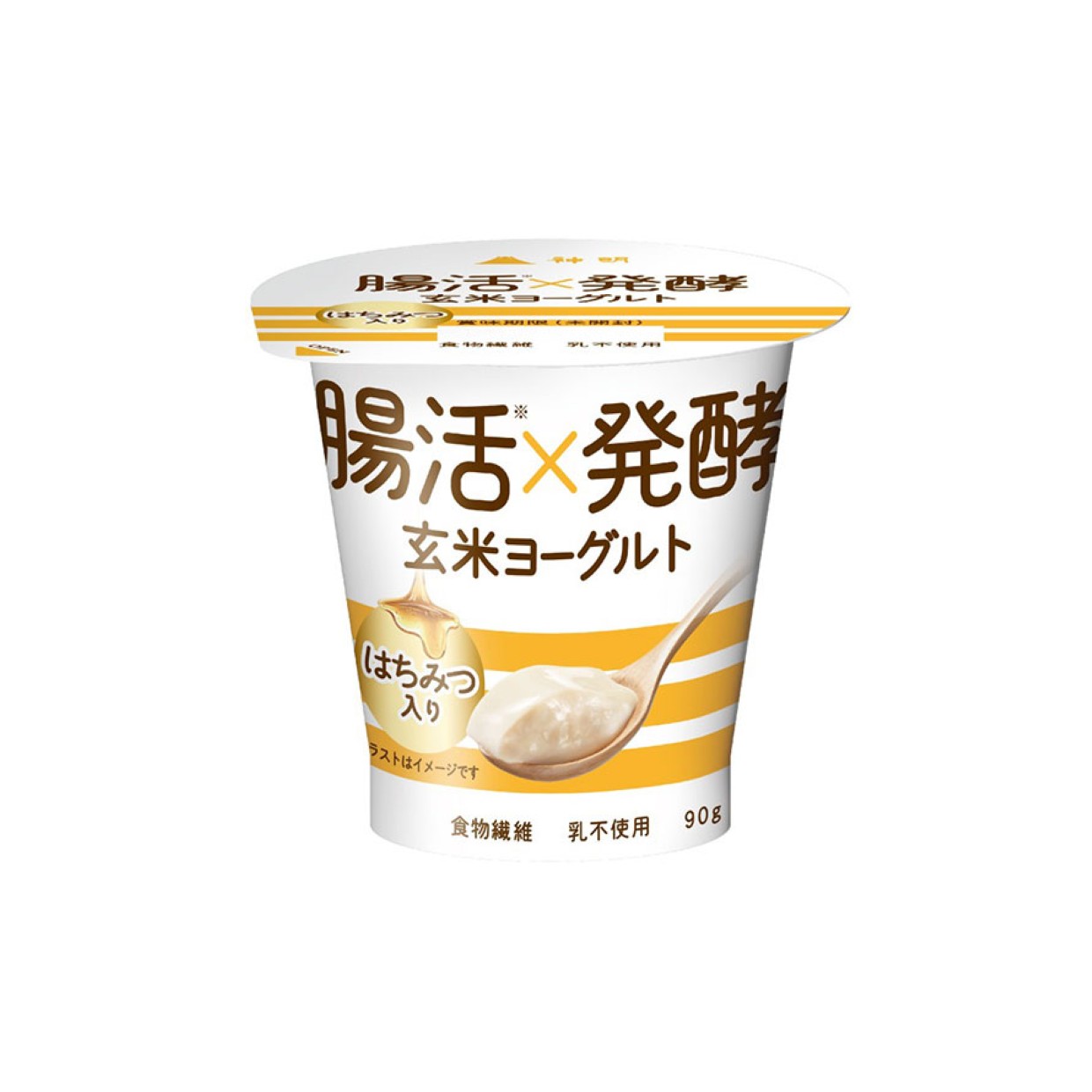 神明 腸活※×発酵 玄米ヨーグルト はちみつ 90g
