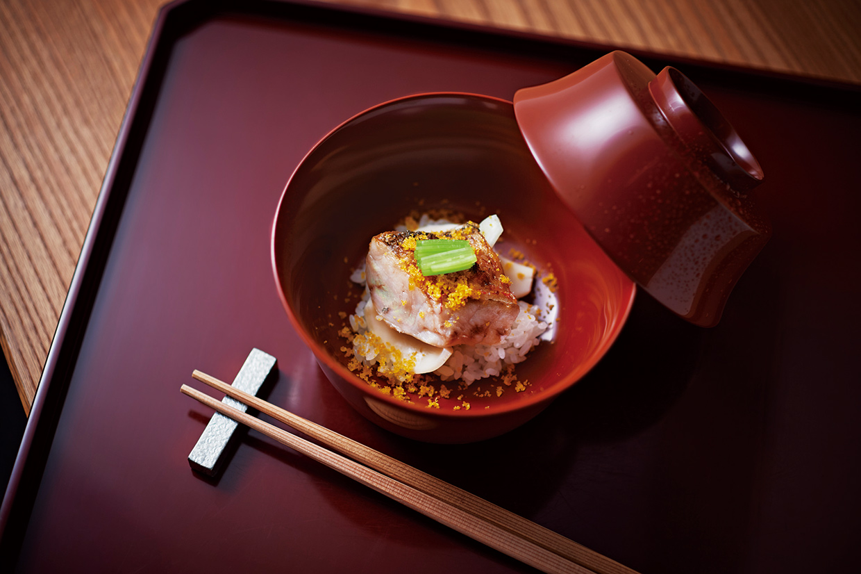 甘鯛の飯蒸し