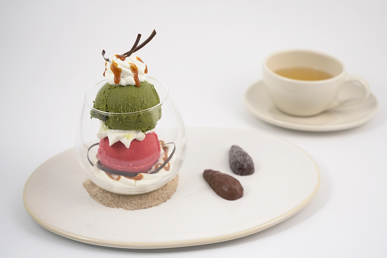 〈メゾン・ルルー〉Le Parfait Matcha et Framboise