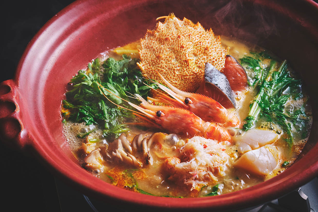 『界 ポロト』の海鮮醍醐鍋