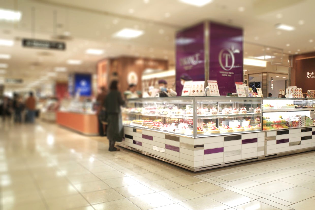 『京都髙島屋S.C.』洋菓子売場イメージ