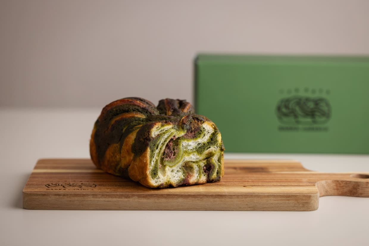 京都・下鴨『バブカカダブラ』「抹茶あずきバブカ」