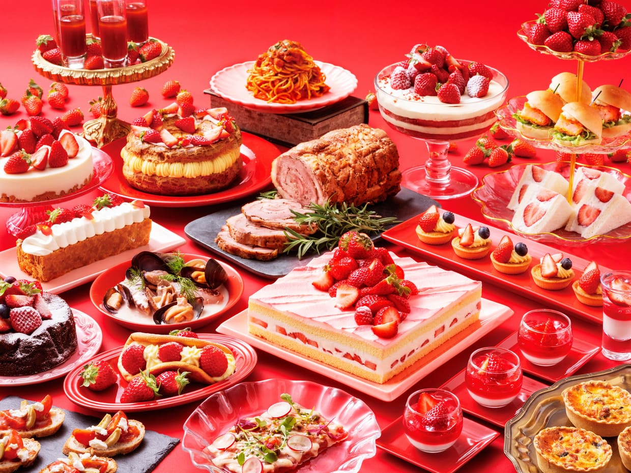 リーガロイヤルホテル大阪のスイーツビュッフェ