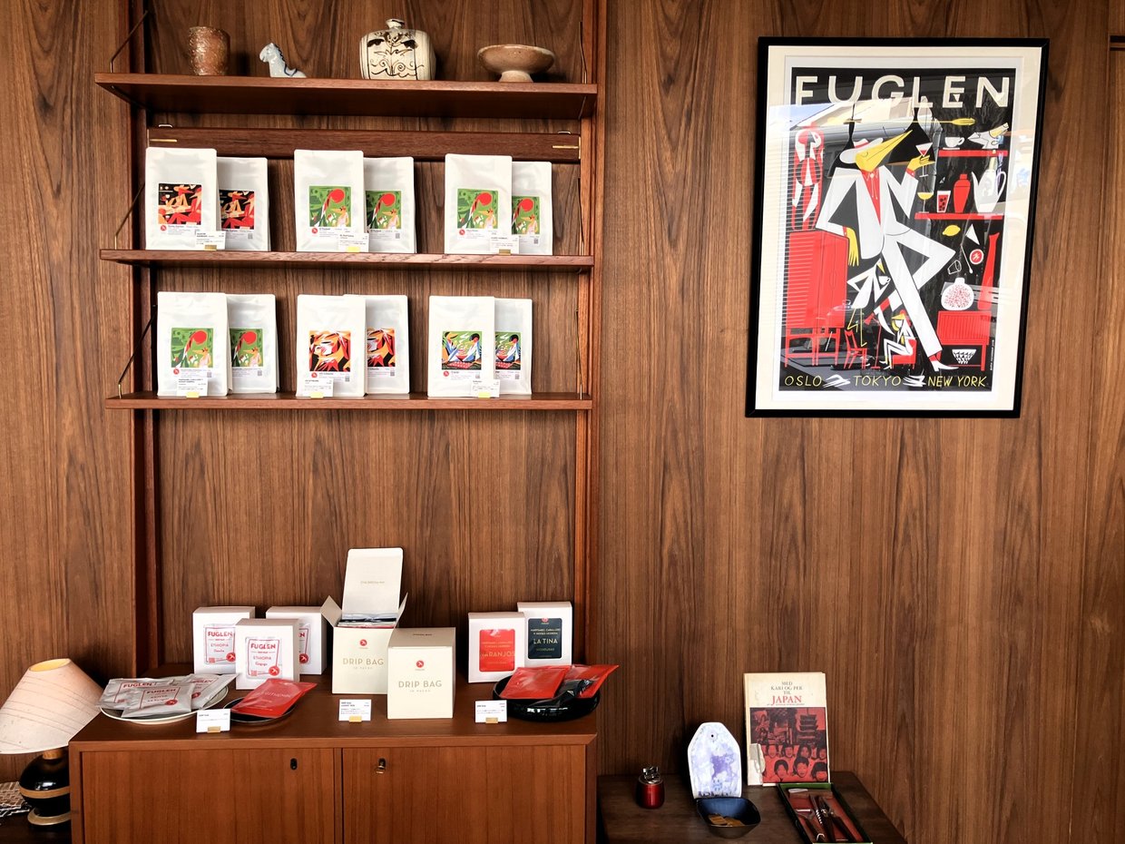 『FUGLEN KYOTO』内観