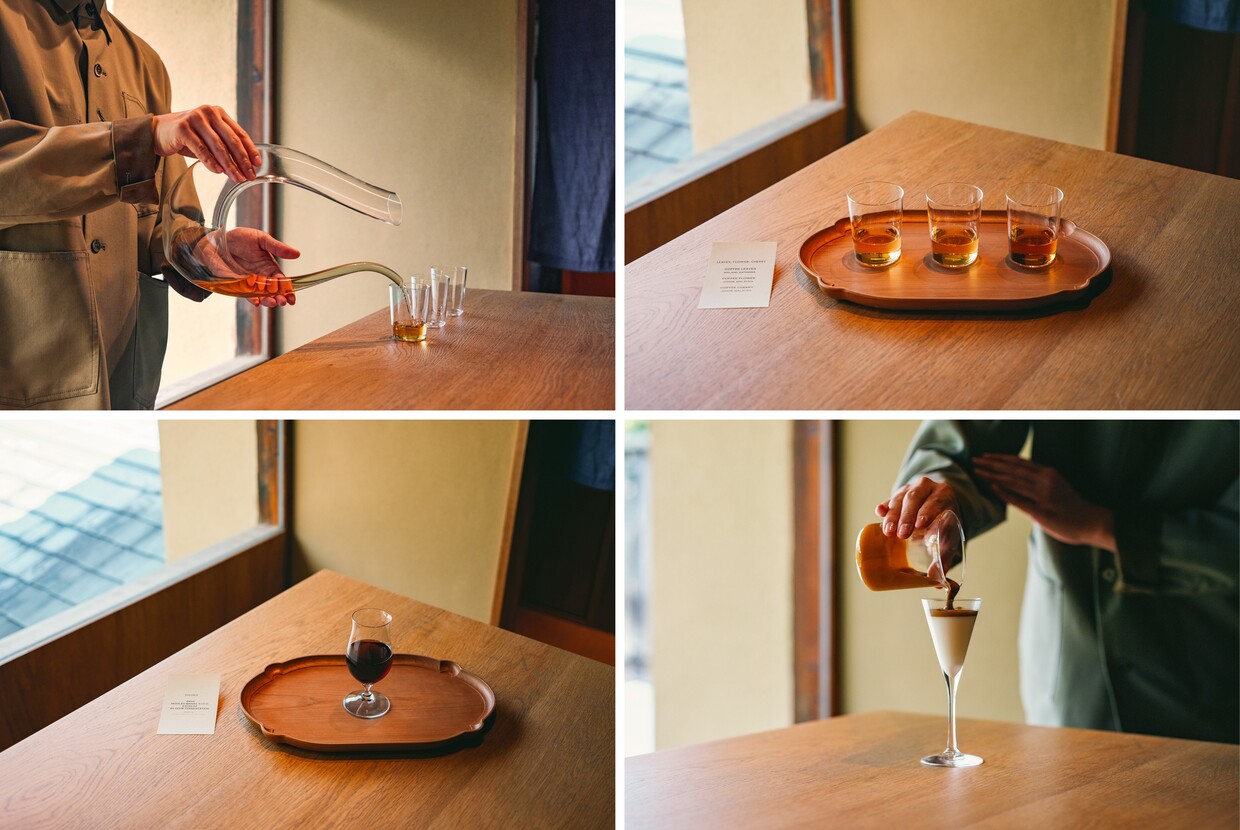 京都・南禅寺『BLUE BOTTLE STUDIO - KYOTO -』コースのドリンク