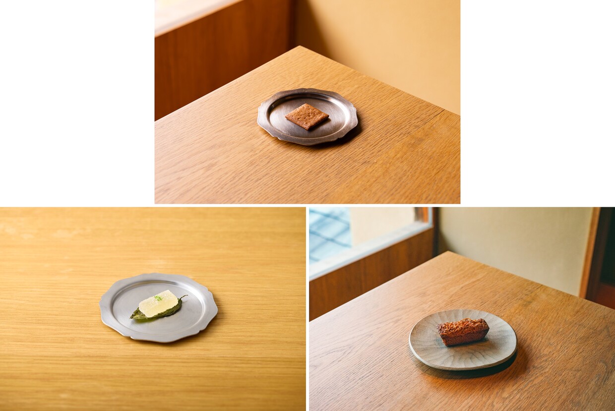 京都・南禅寺『BLUE BOTTLE STUDIO - KYOTO -』コースのスイーツ