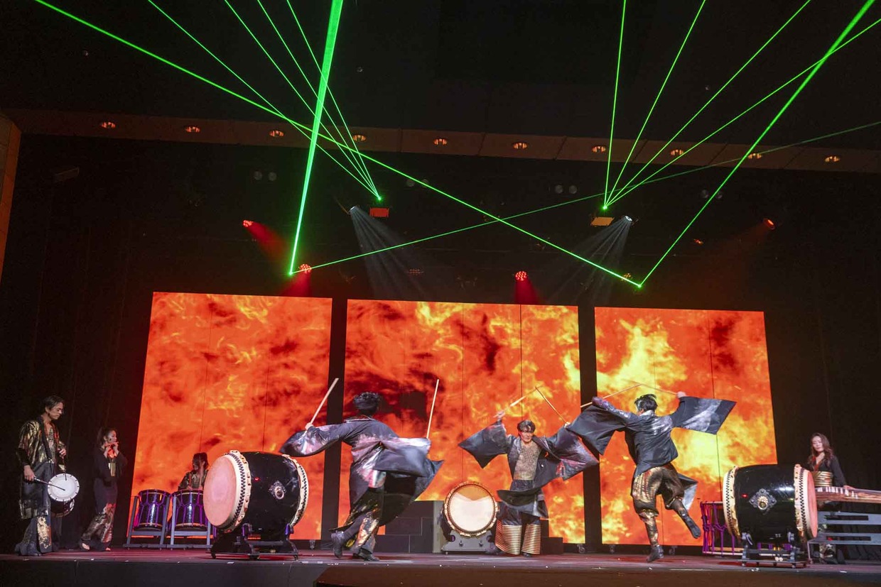 ドラムタオ演舞