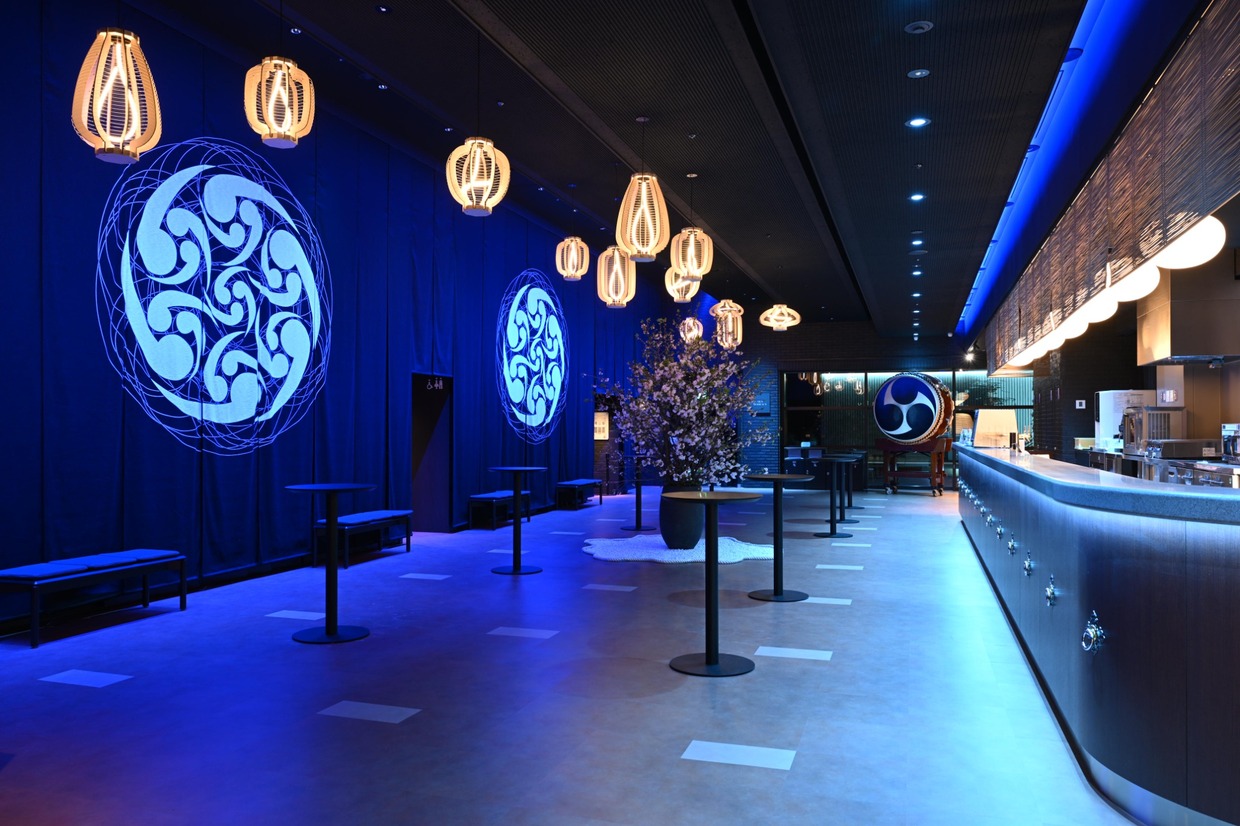 ドラムタオシアターのバー