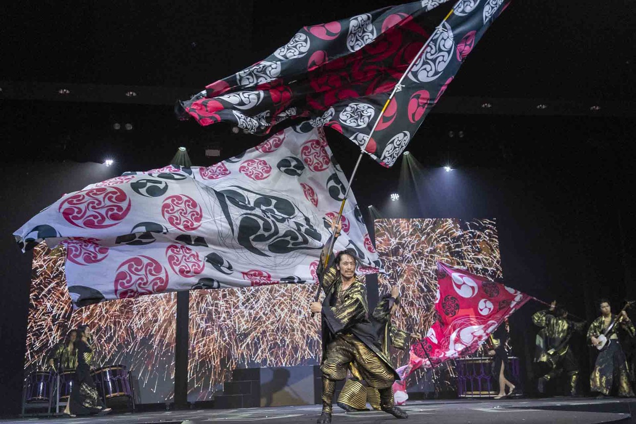 ドラムタオの演舞　江良拓哉