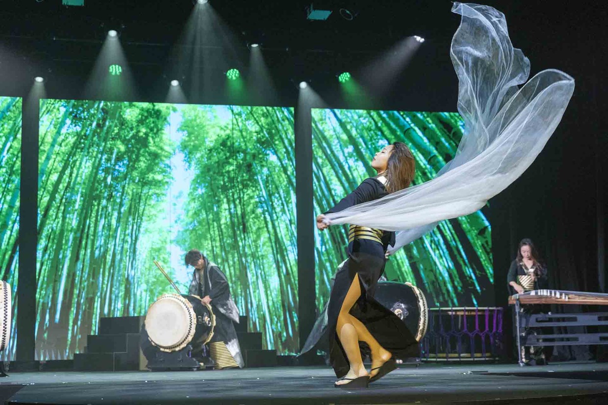 ドラムタオの演舞