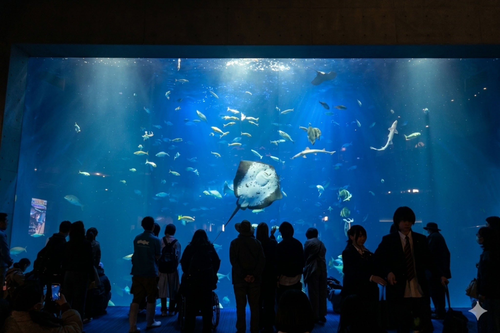 四国水族館の水槽