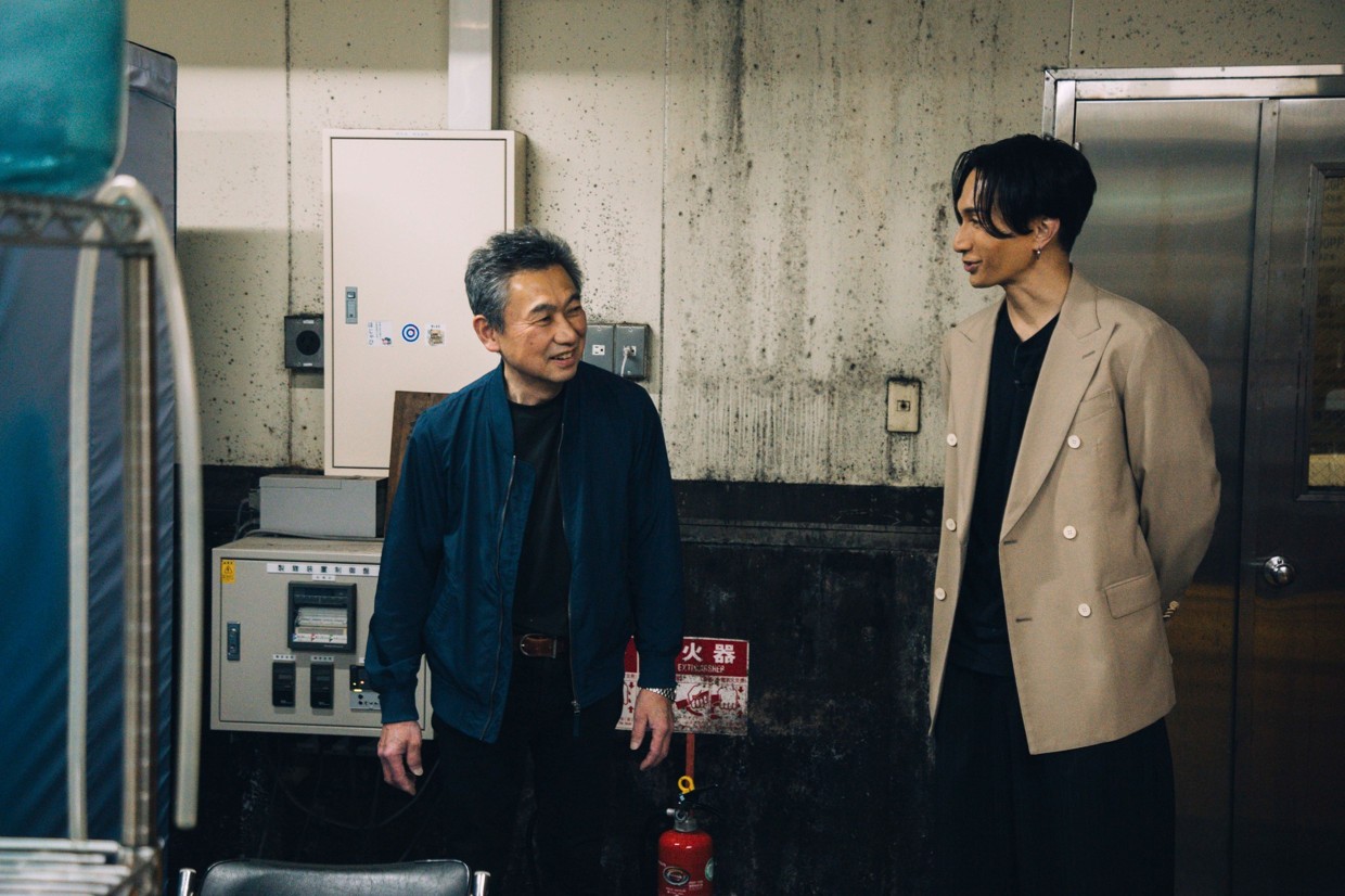 広島の原本店の原さんと橘ケンチ