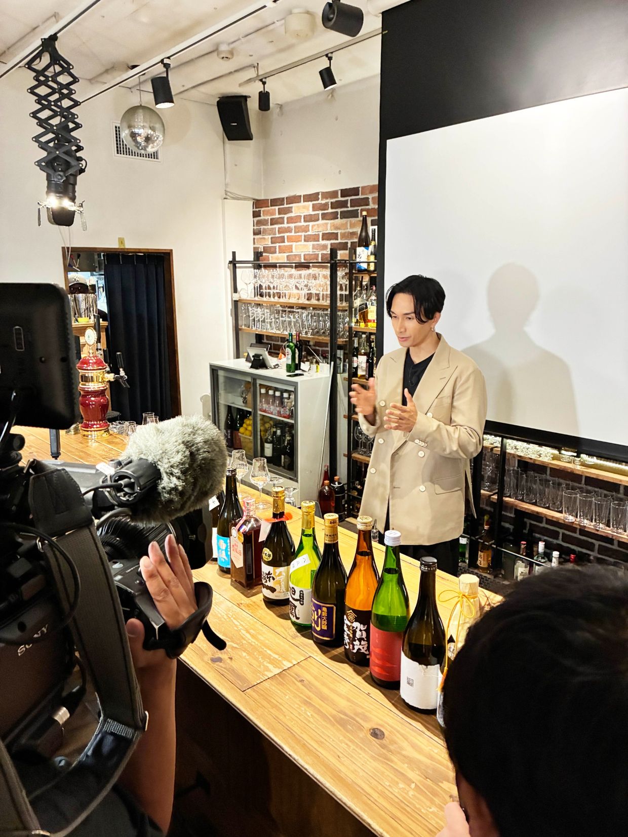 IWC2026「SAKE部門」ひろしまアンバサダーのEXILE橘ケンチさん収録