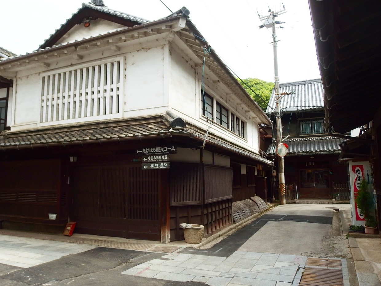 竹原の街