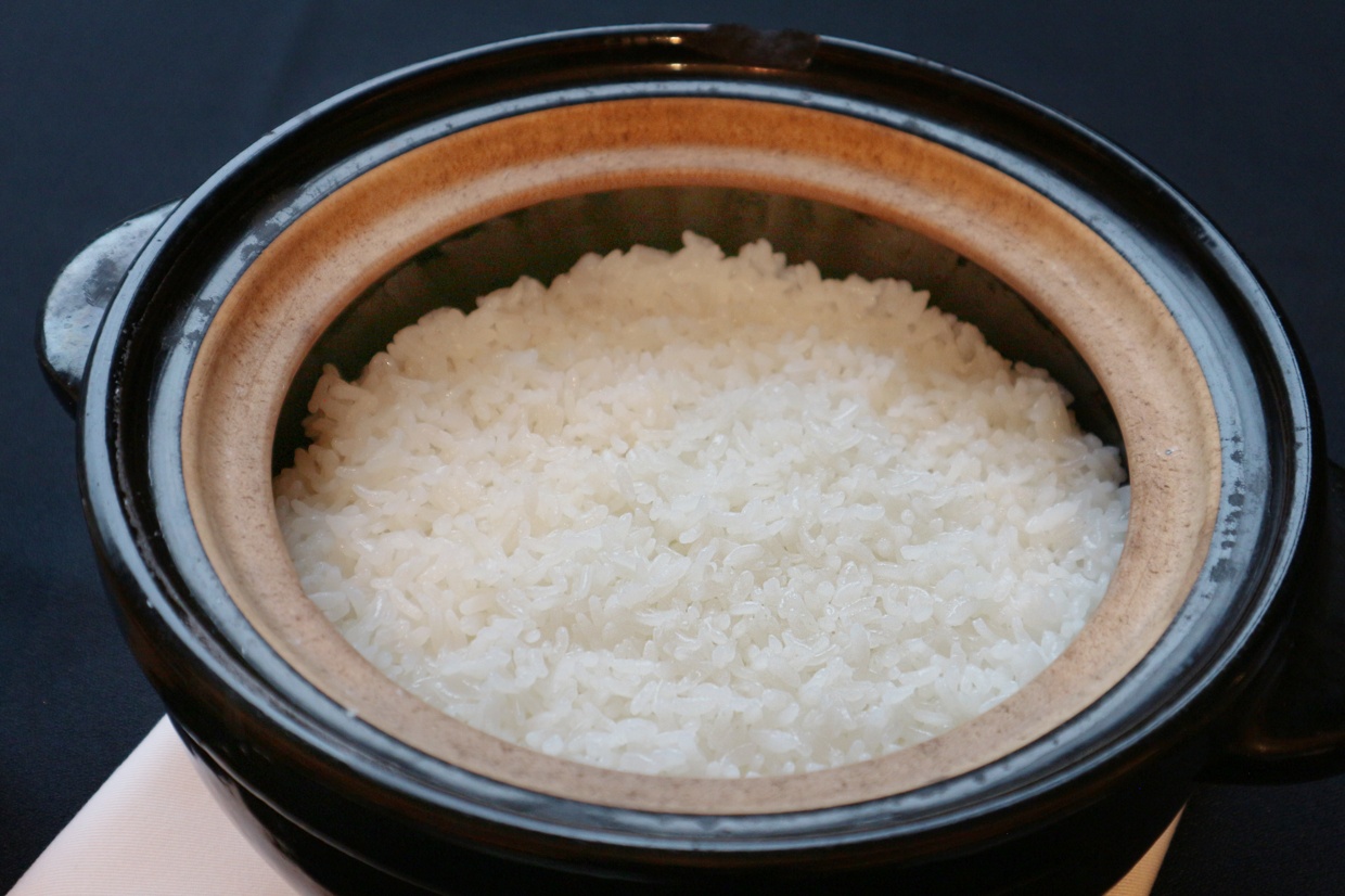 「鳥取∞熊本 和牛とスイカがむすぶ初夏のごちそう御膳」ごはん