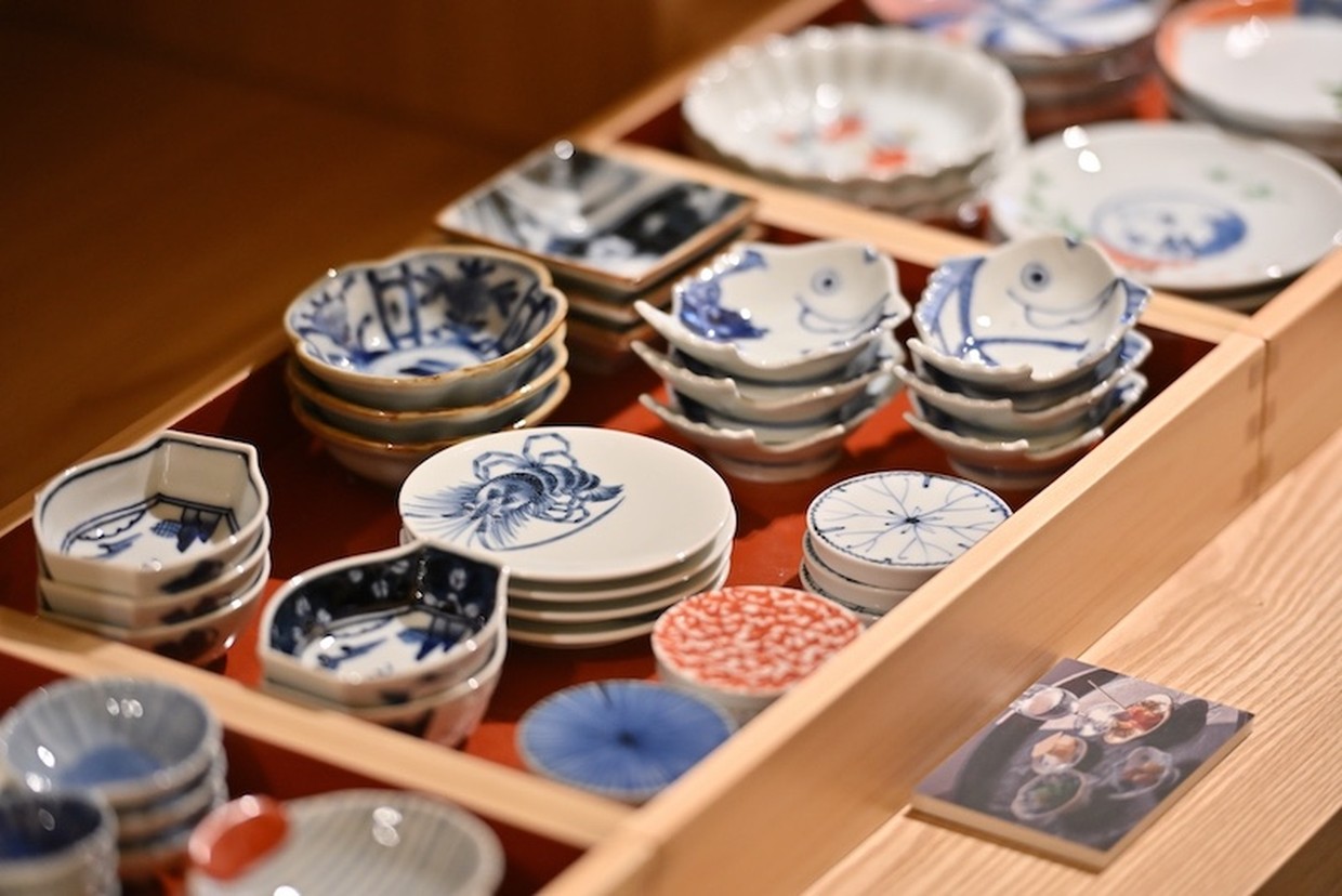 京都祇園 茅乃舎豆皿