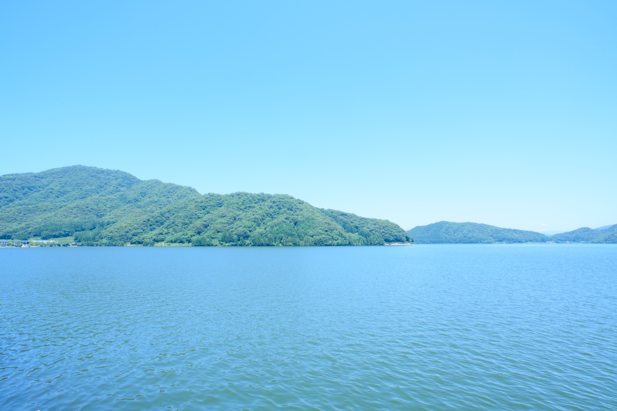 『うなぎや 茂右ェ門』から見える水月湖