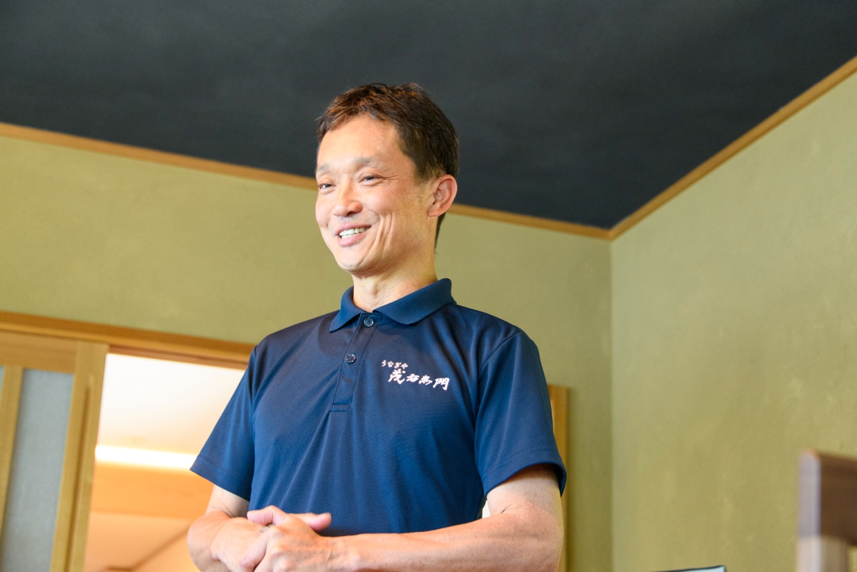 うなぎや 茂右ェ門の田辺さん