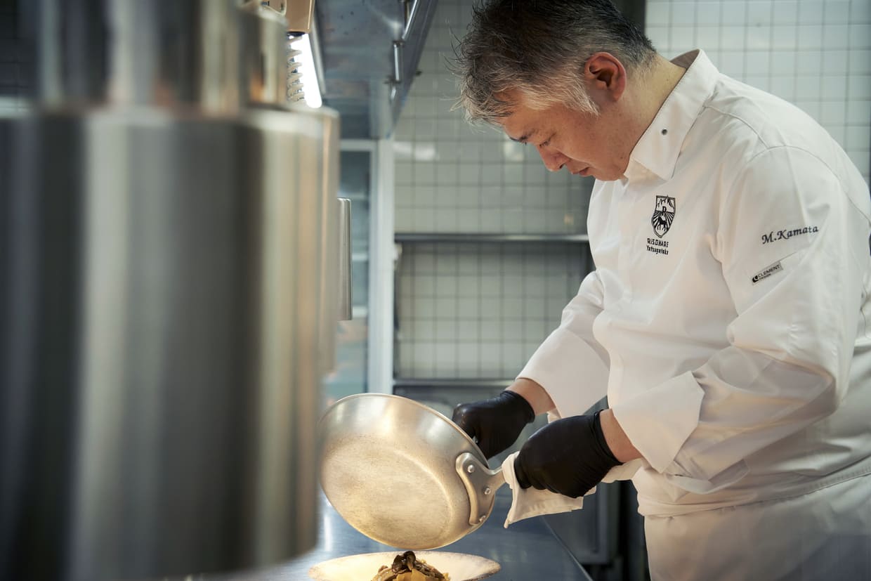 「OTTO SETTE」鎌田シェフ。