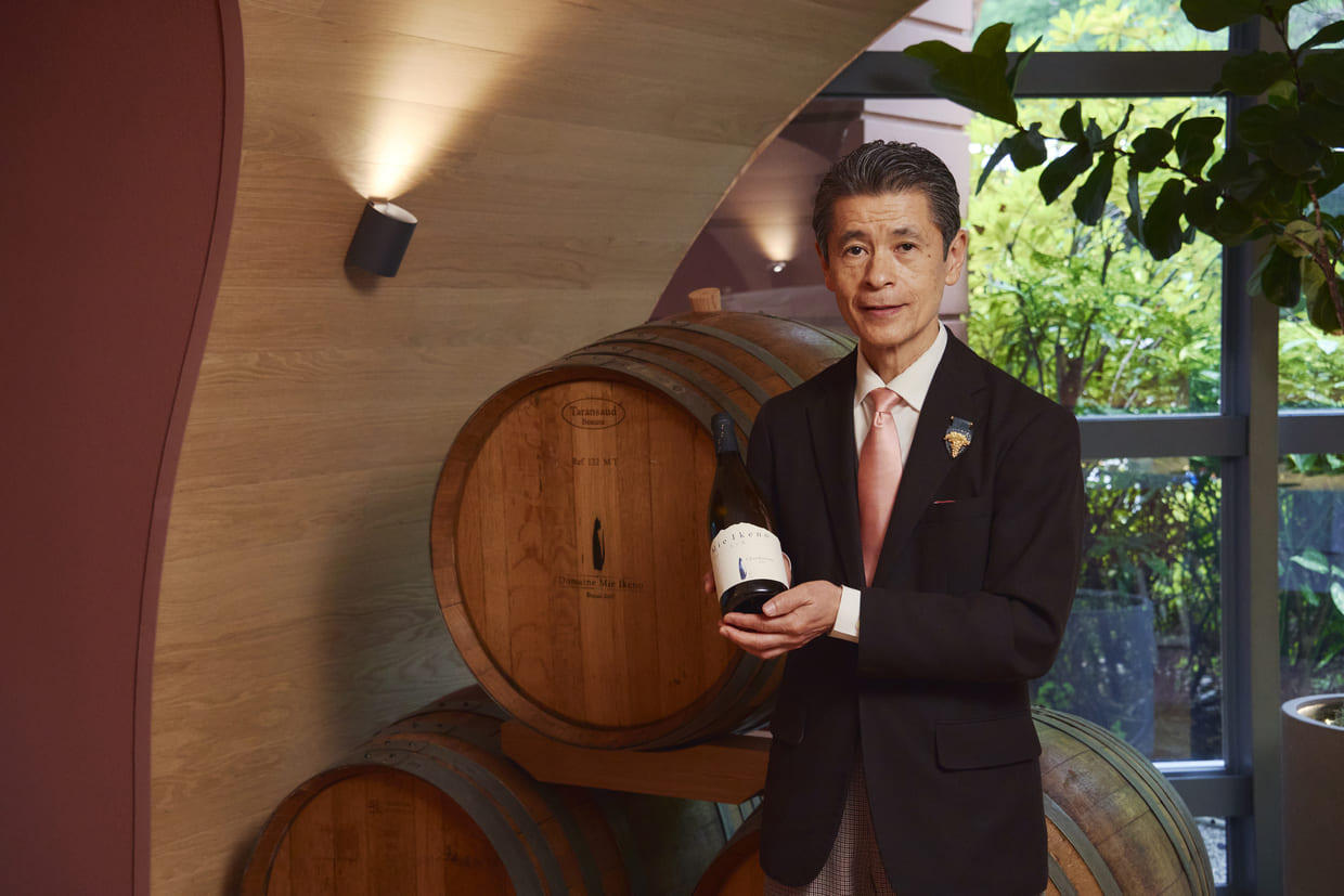 ソムリエ、加茂文彦さん 