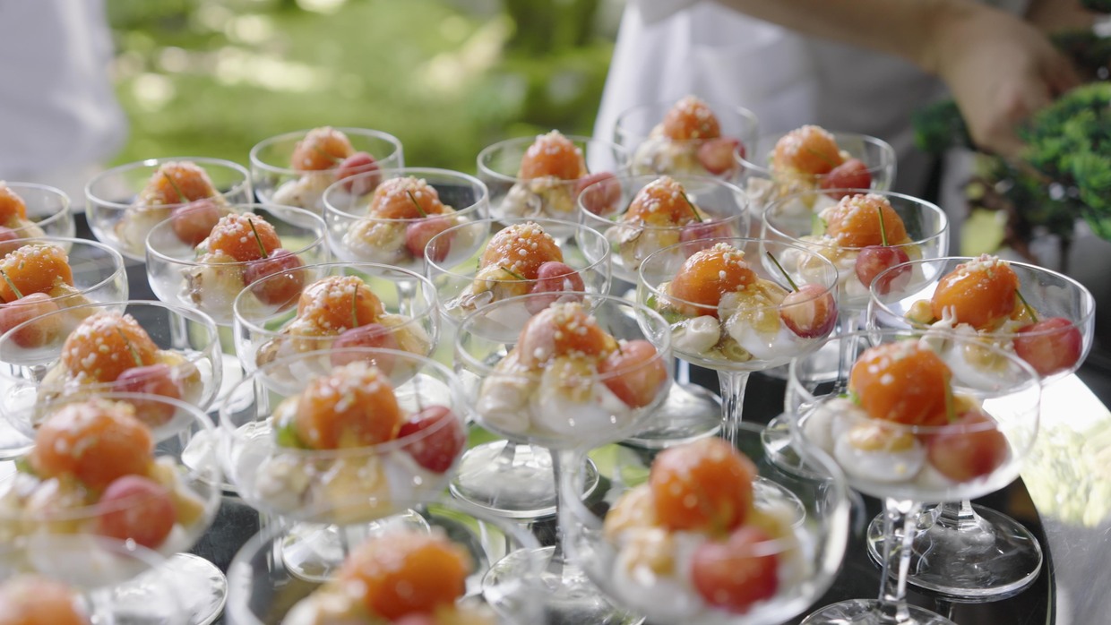 「おいしさでつながる世界」料理