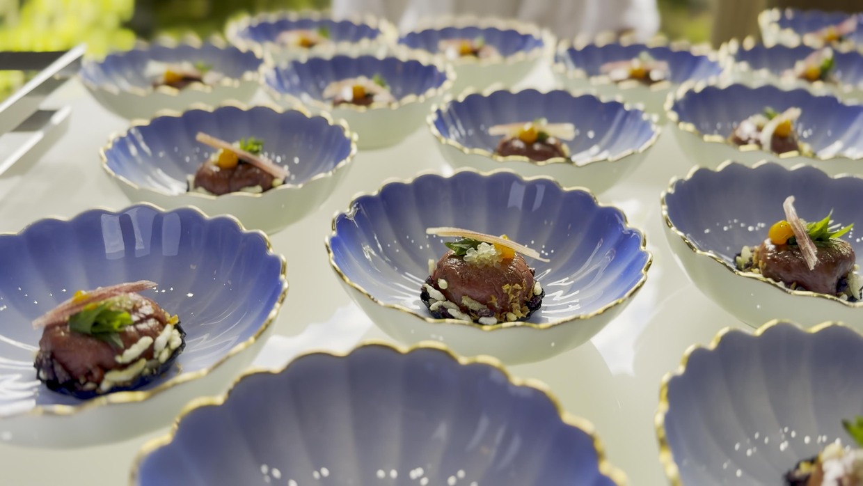 「おいしさでつながる世界」料理