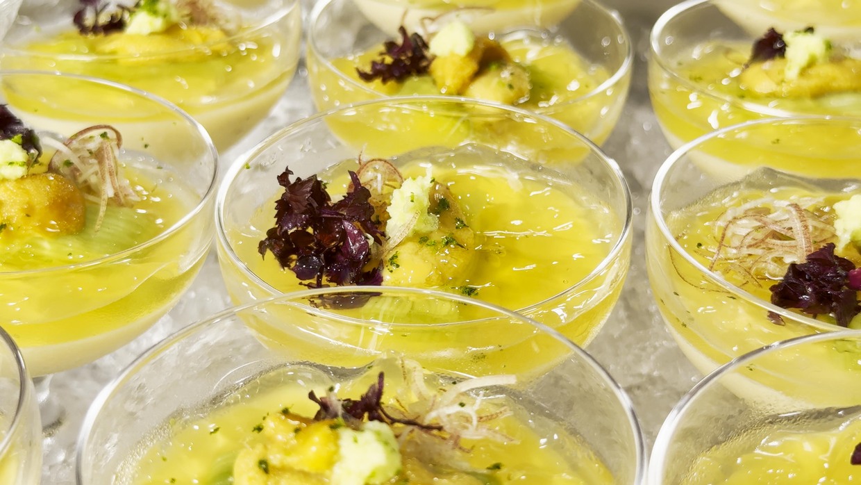 「おいしさでつながる世界」料理