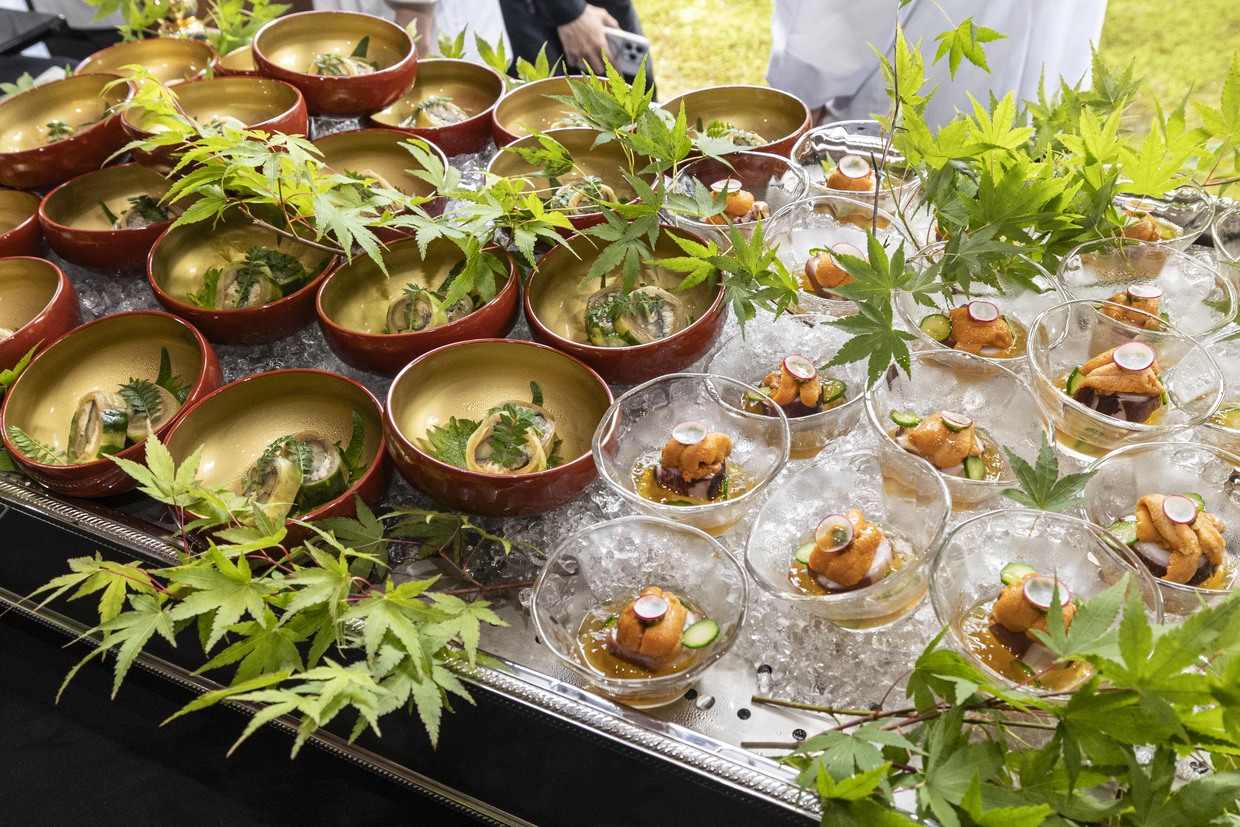 「おいしさでつながる世界」料理