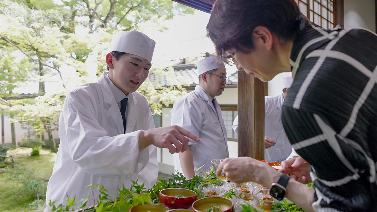「おいしさでつながる世界」イベントの料理