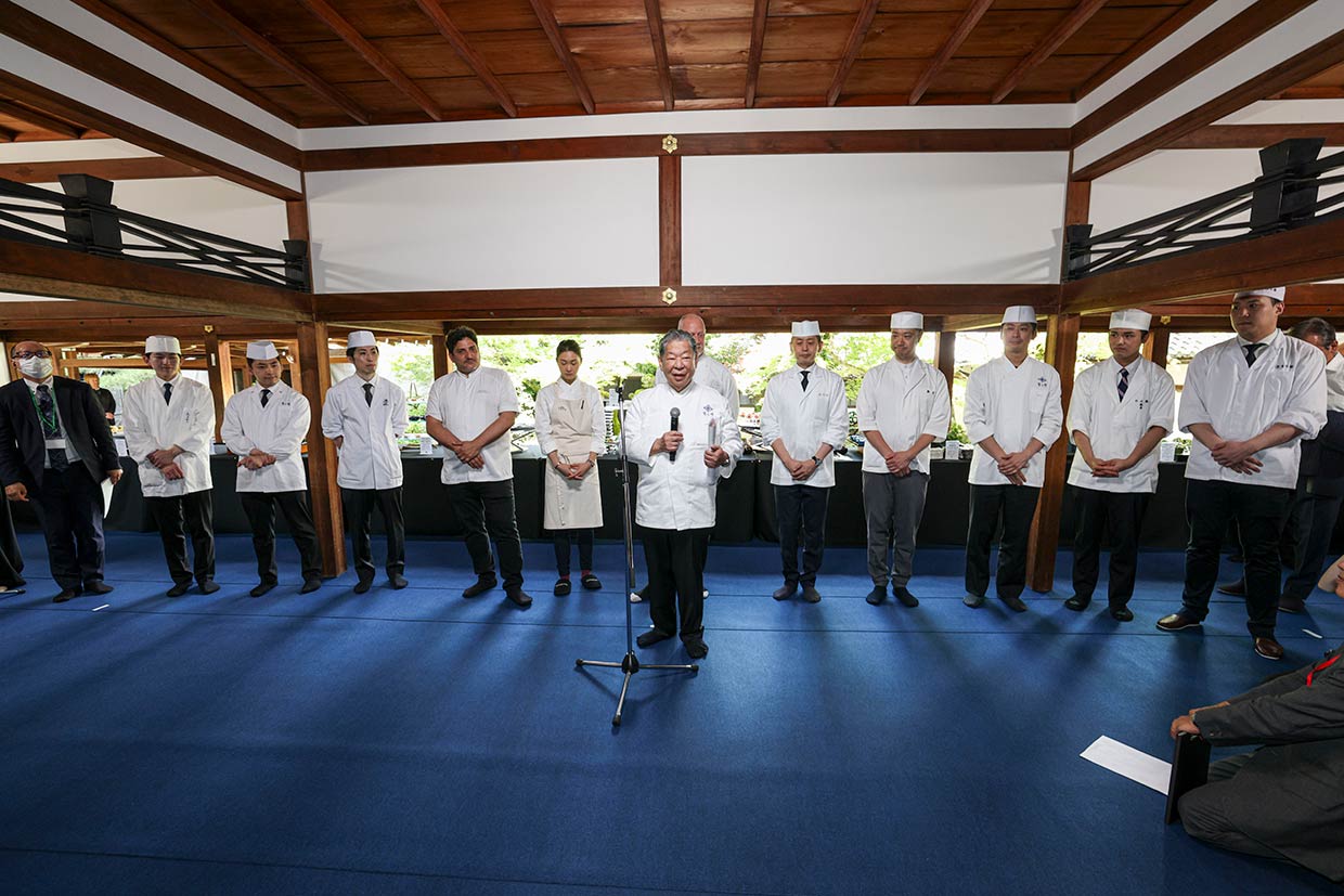 仁和寺レセプション風景