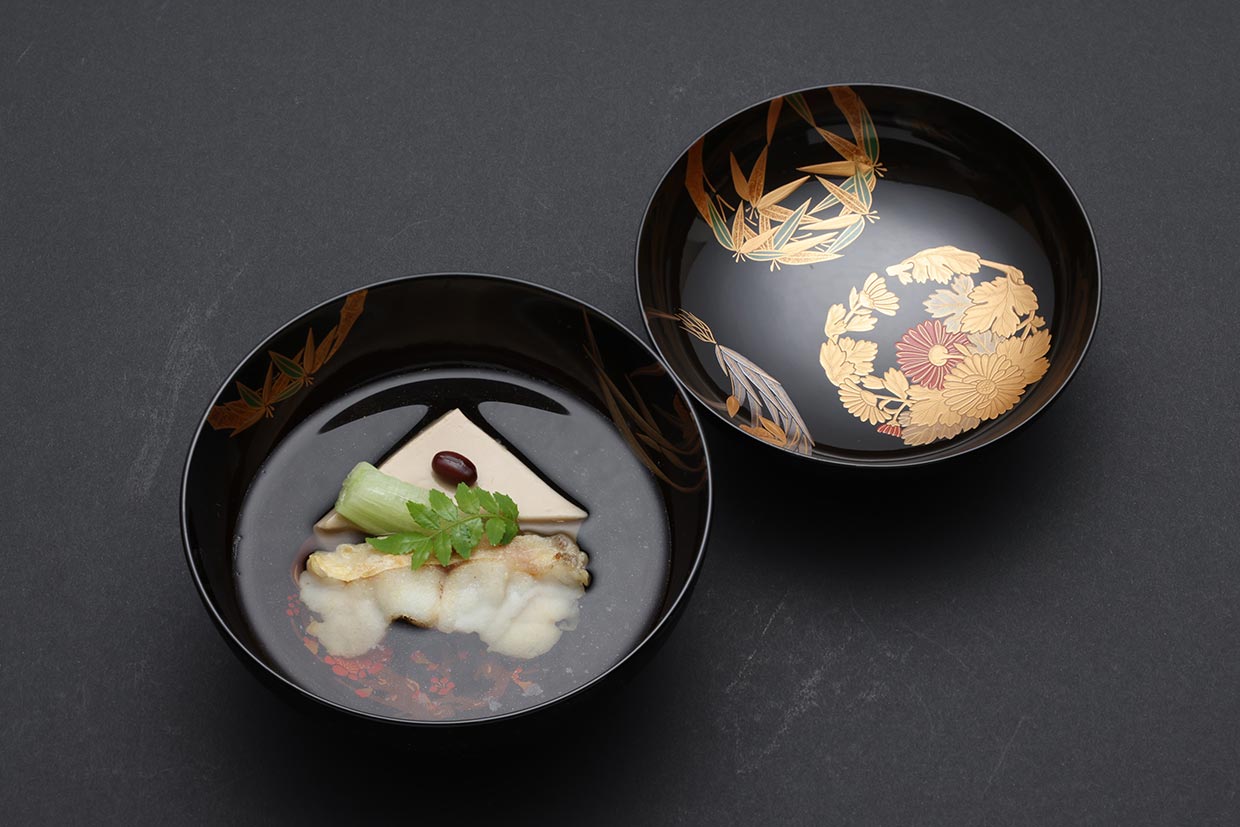 『瓢亭』の煮物椀