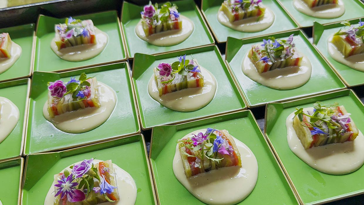 『菊乃井』と『Single Thread』のコラボ料理