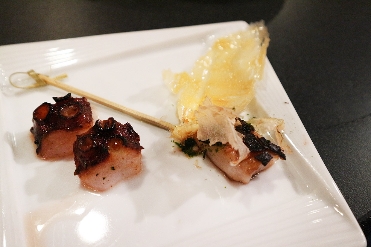 ミシュランガイド授賞式『上方中華 新瓊』の蛸