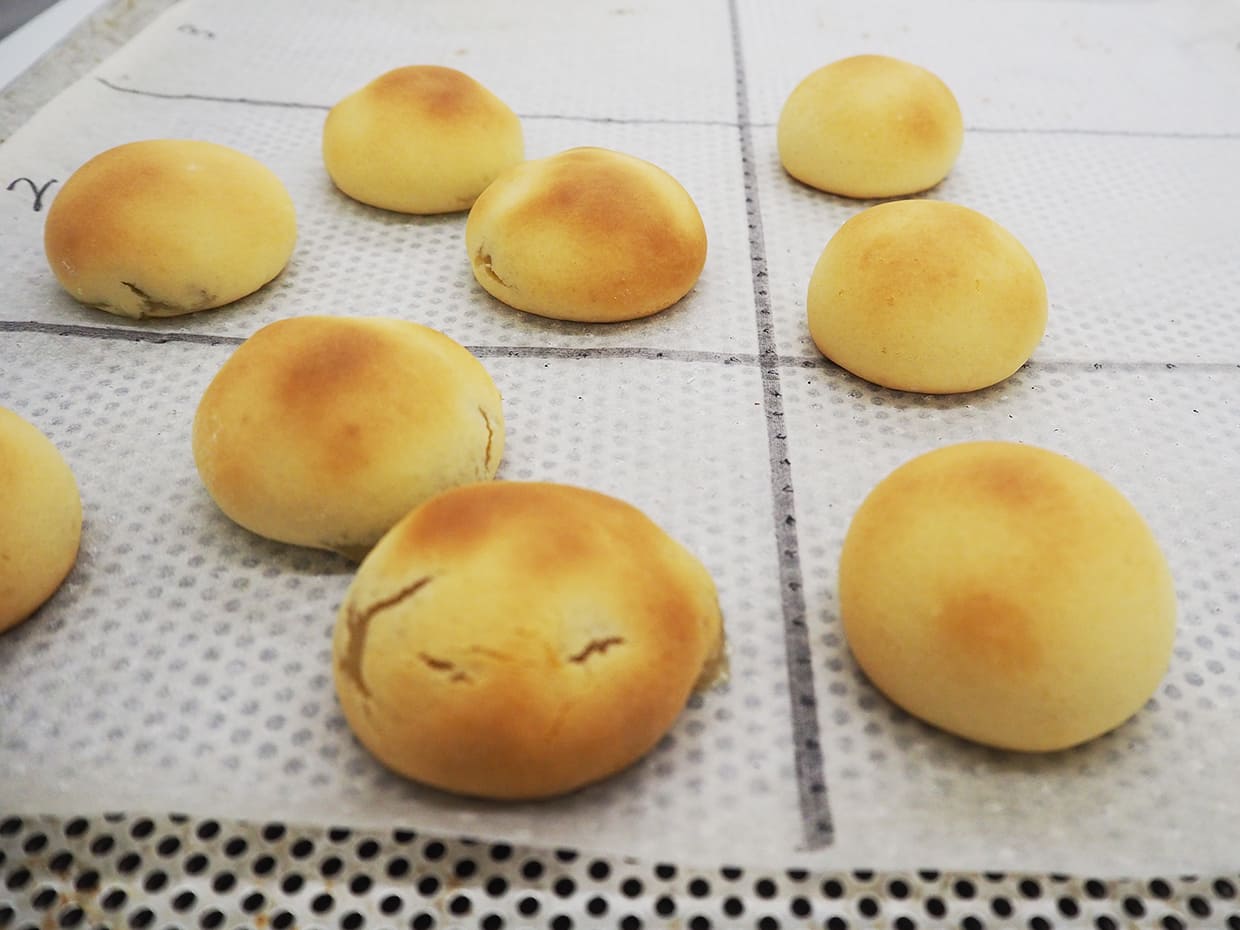 焼き上がり月化粧