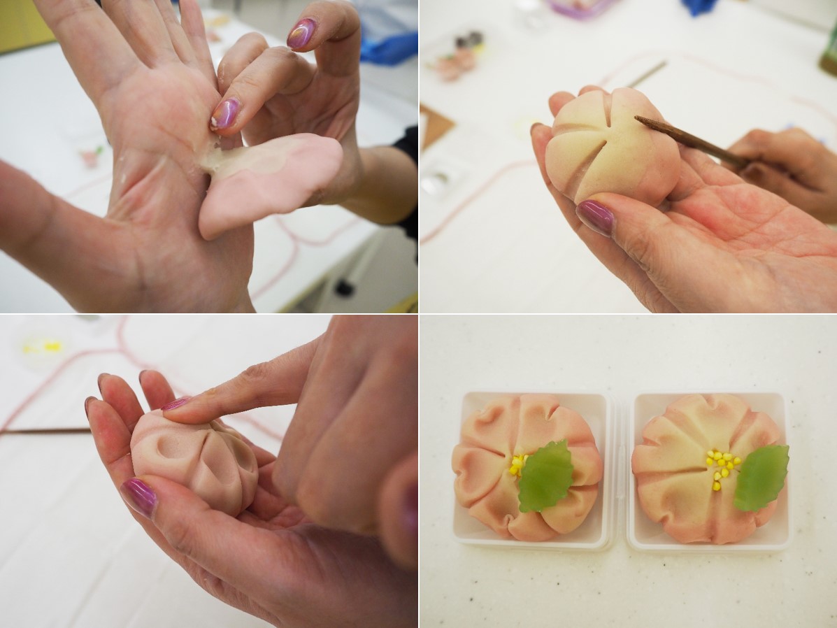 桜の上生菓子