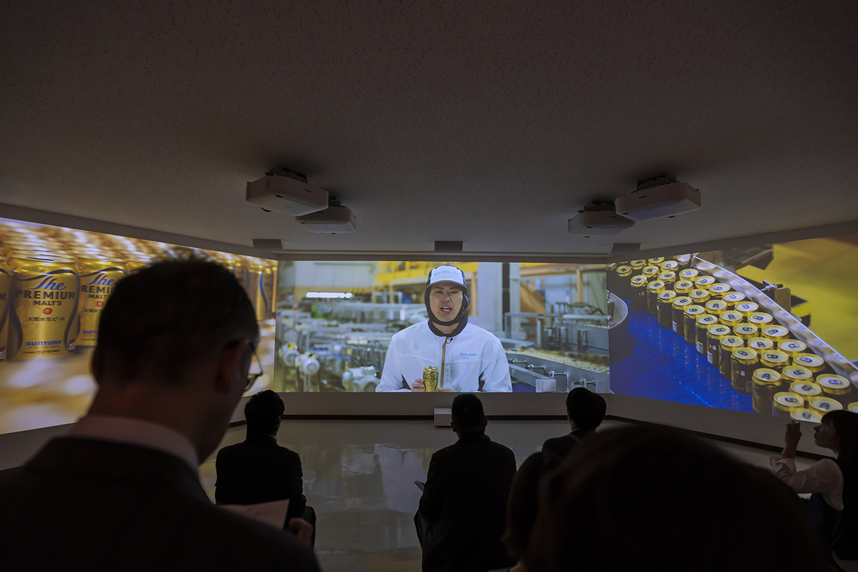 サントリー〈天然水のビール工場〉京都見学ツアー