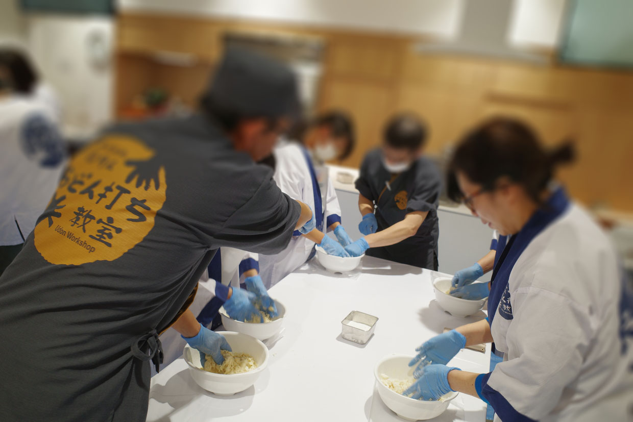大阪『自家製麺 杵屋』「うどん打ち教室」イメージ