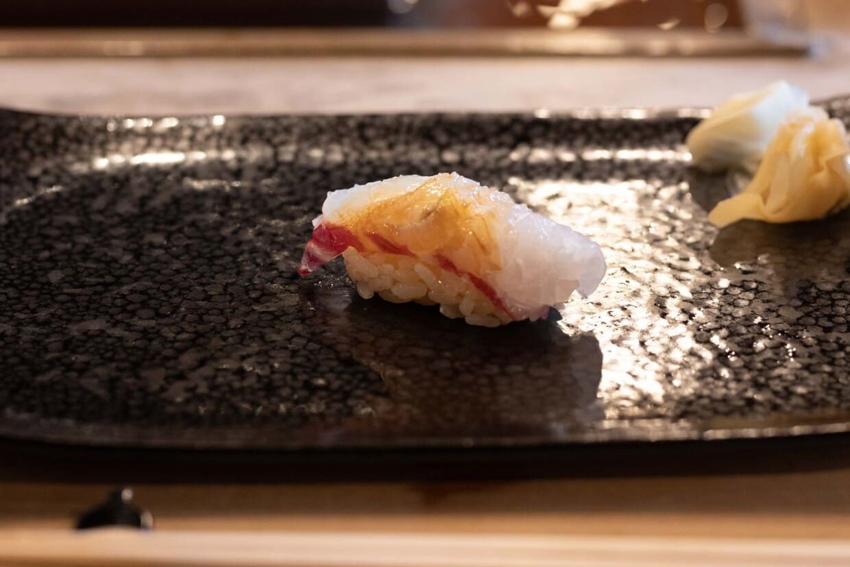 岡山『松寿司』鯛