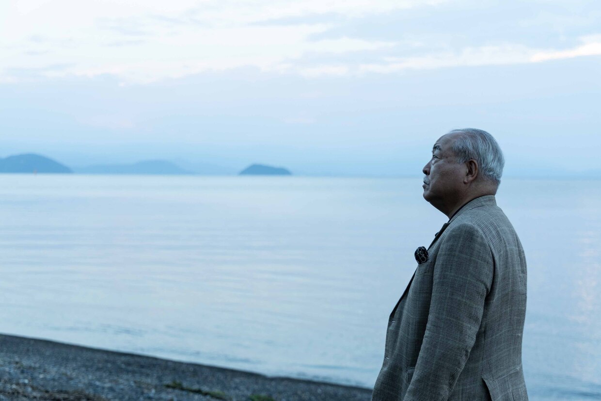 滋賀『福田屋』近くの琵琶湖