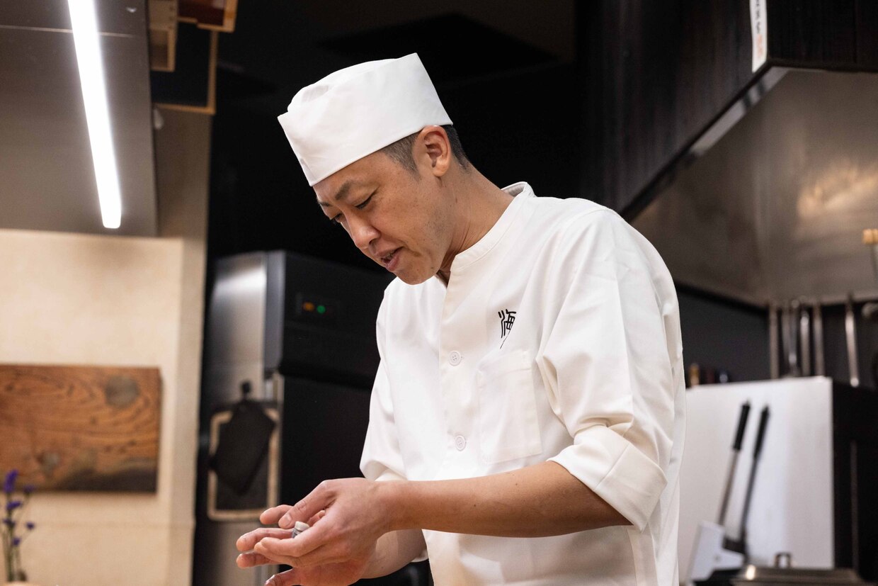 福井市『鮨処 海月（くらげ）』主人・郷 北斗さん