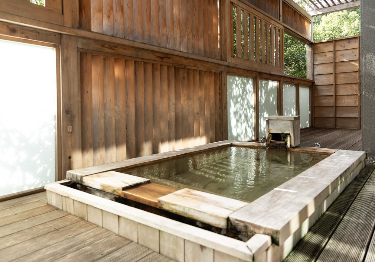 箱根『円（まど）かの杜』客室露天風呂