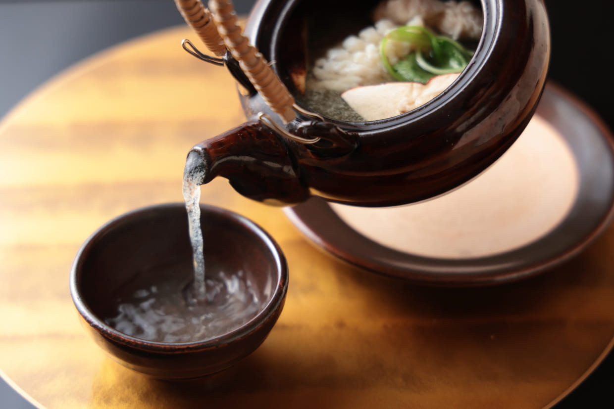 箱根『円（まど）かの杜』内『立場割烹 むげん』ハモ