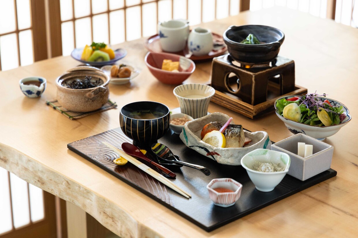 箱根『円（まど）かの杜』朝食