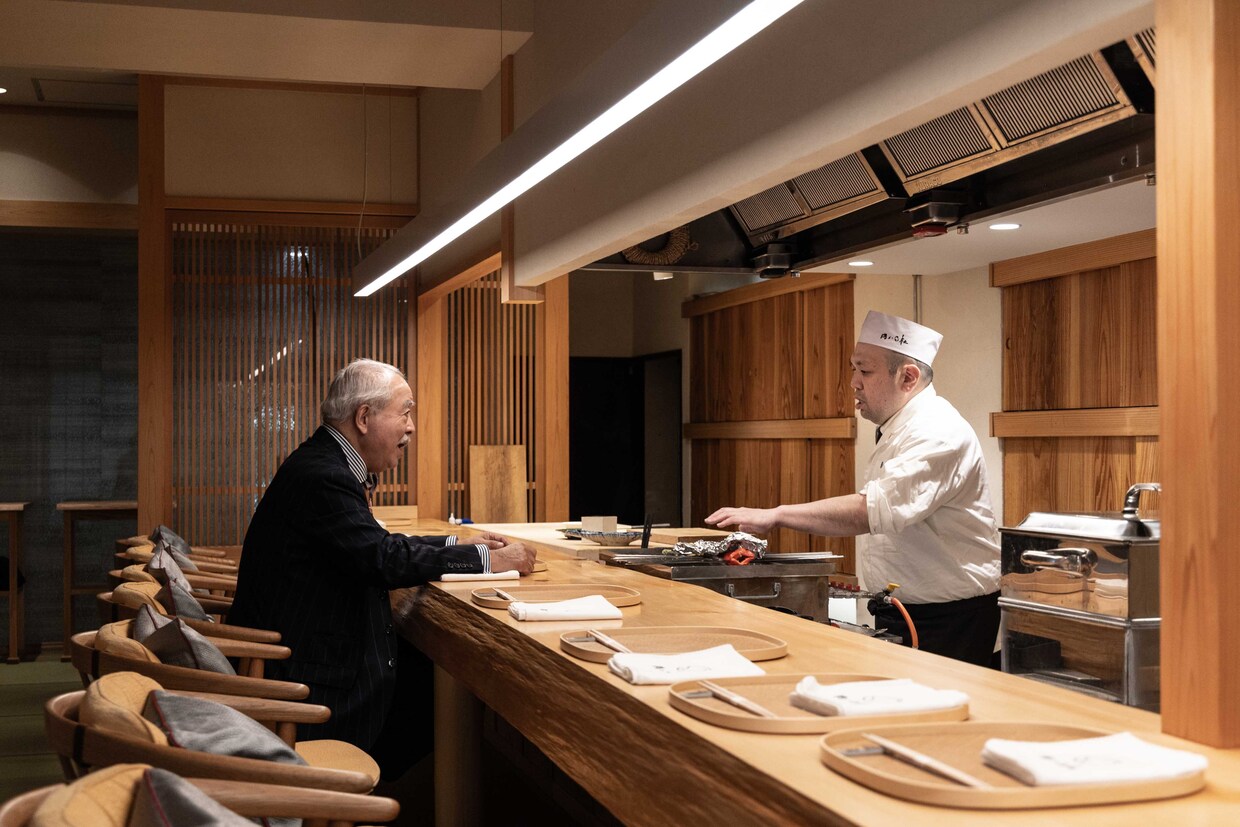 箱根『円（まど）かの杜』内『立場割烹 むげん』内観